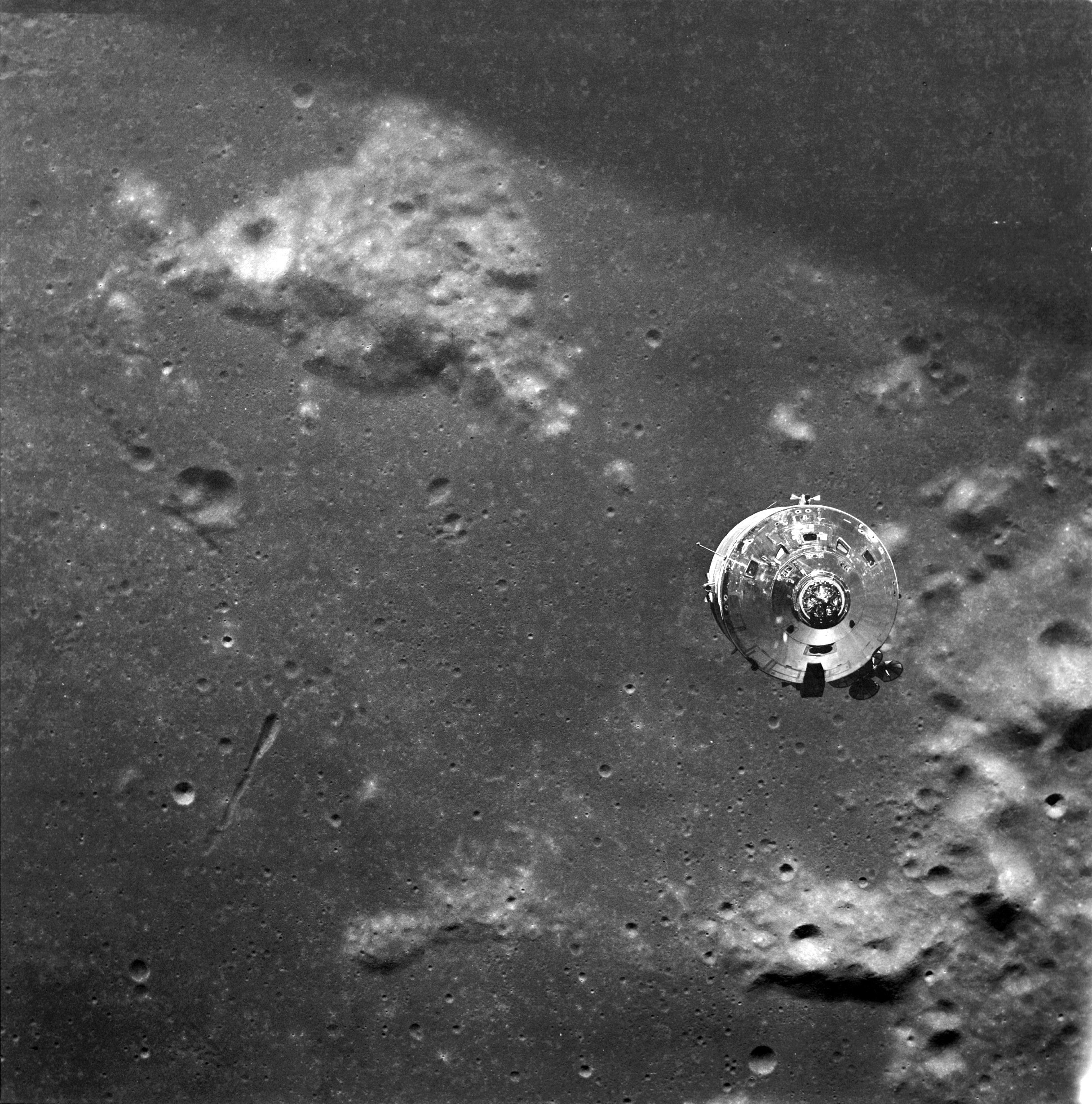 Unframed Xtra Large Mt. Marilyn Lunar Map Signed by Captain Jim